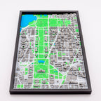 Carte 3D de Washington