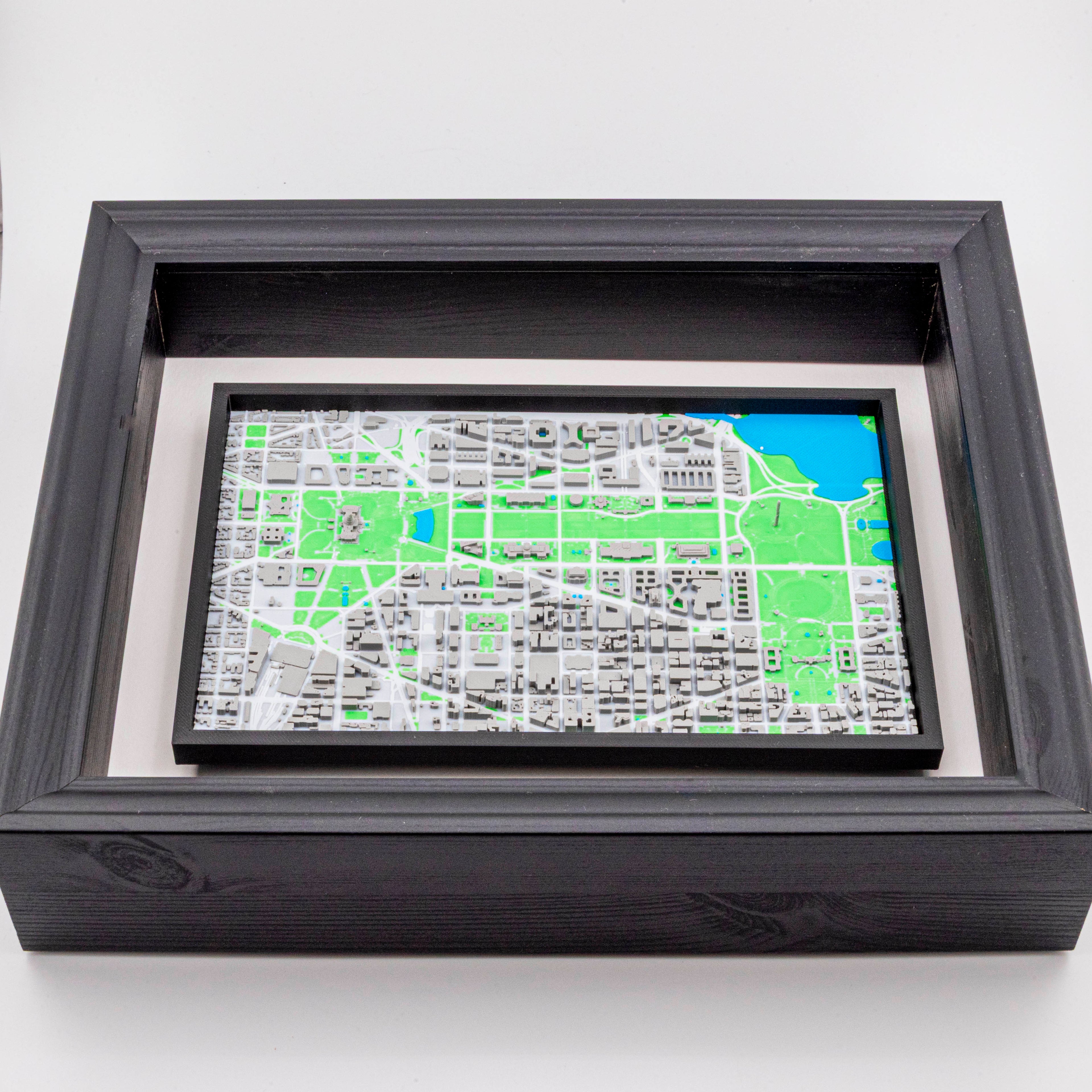 Carte 3D de Washington