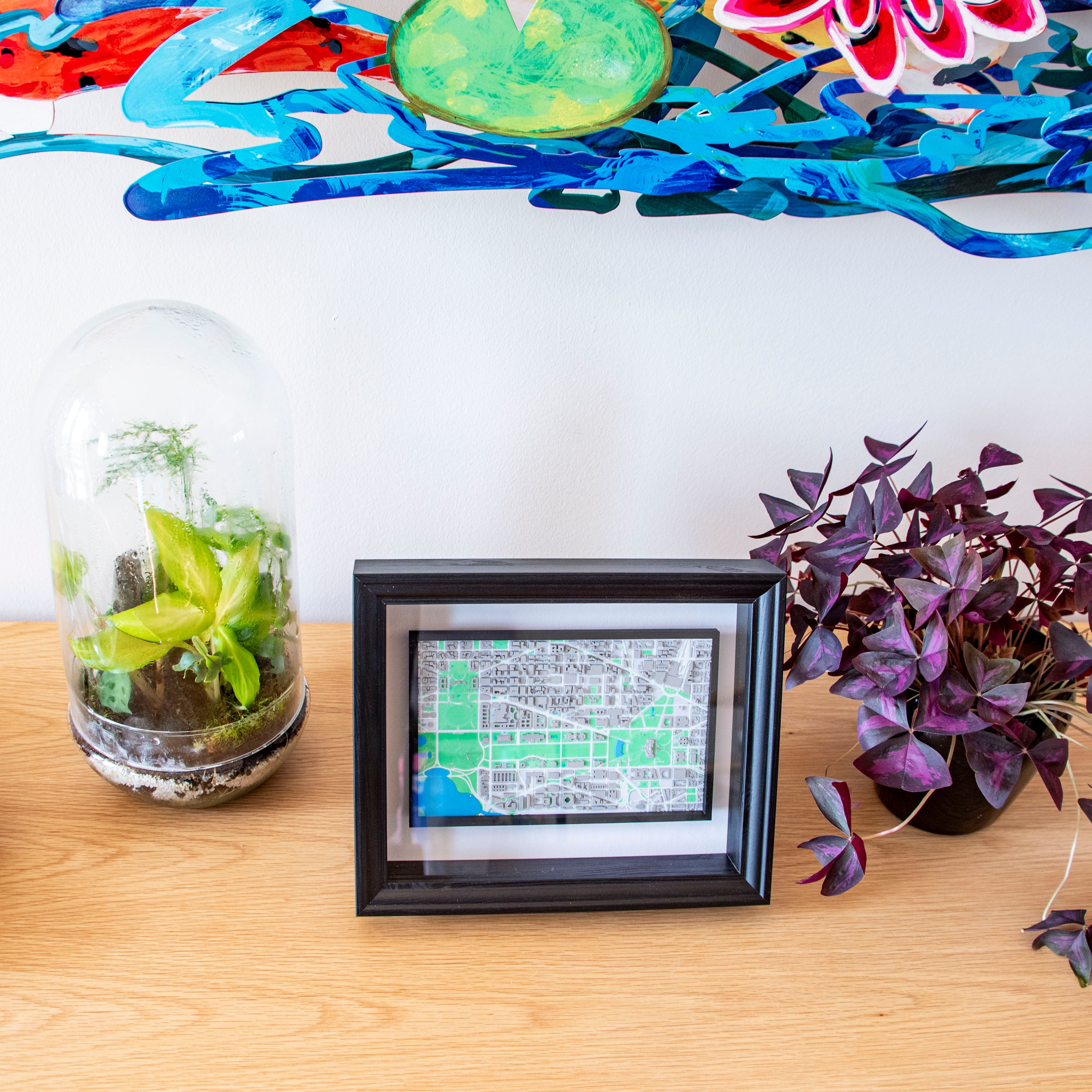 Carte 3D de Washington