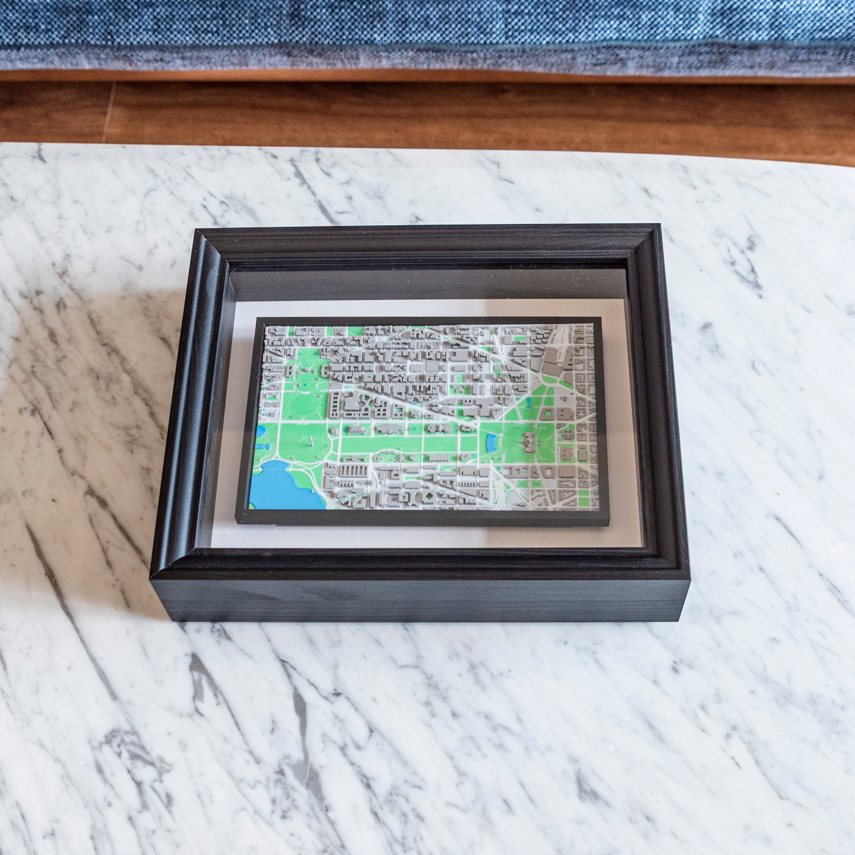 Carte 3D de Washington