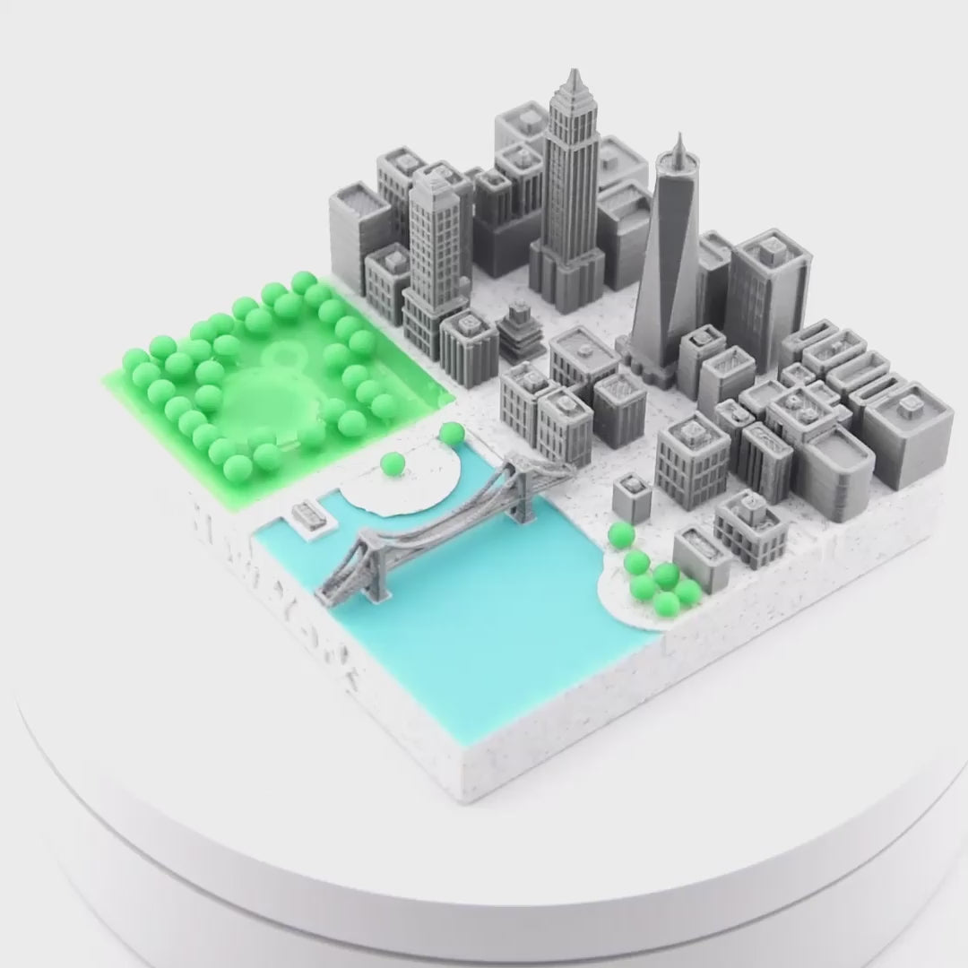 Mini ville 3D de New York