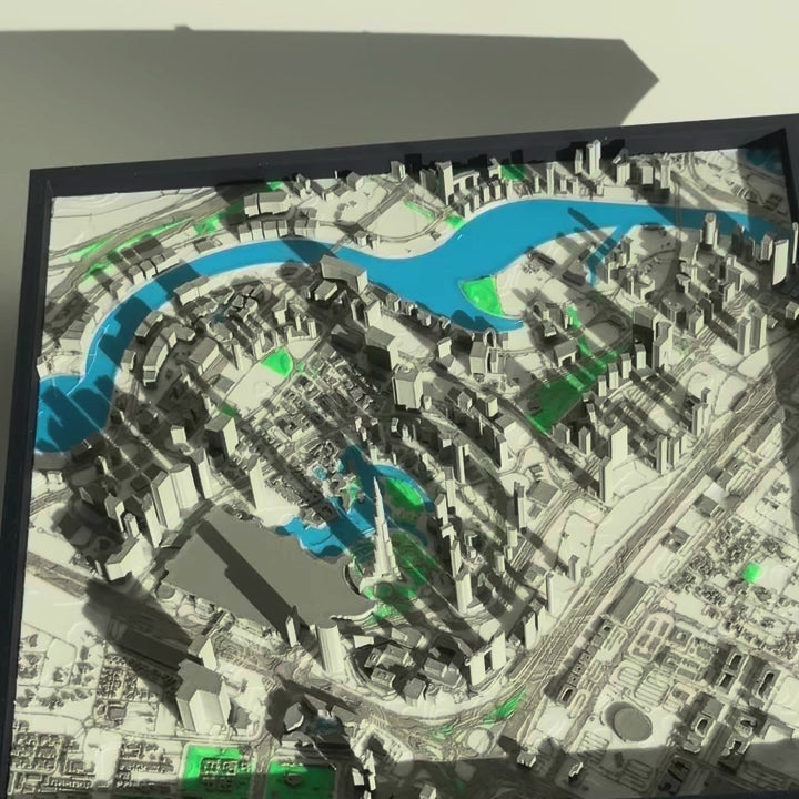 Dubai - Burj Khalifa 3D Map