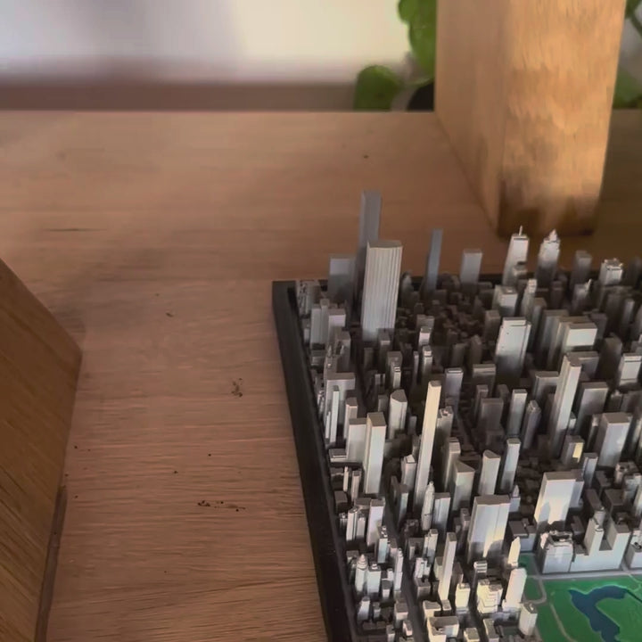 New York - Upper Manhattan 3D Map