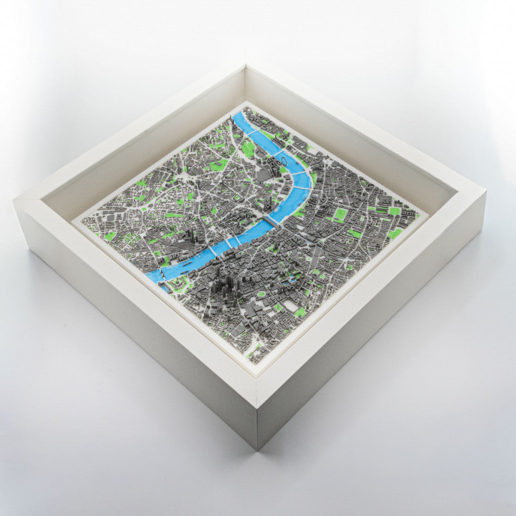 Carte 3D de Londres